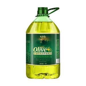 井源村含特级初榨橄榄油食用油官方正品家用5斤2.5L调和油旗舰店