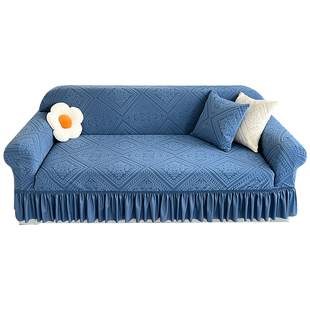 弹力沙发套罩全包卍能一体式简约四季通用防滑老式皮沙发保护盖布