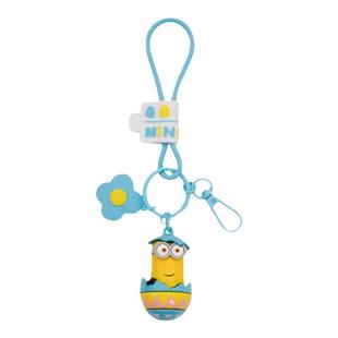 【新品首发】环球影业小黄人彩蛋系列钥匙扣童趣动漫花朵挂件