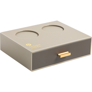 酒店洗漱用品收纳盒客房纸巾盒商用一次性托盘茶叶盒卫生间牙具盒