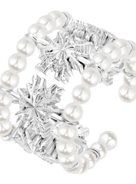 【周峻纬同款】FLV雪花开口戒