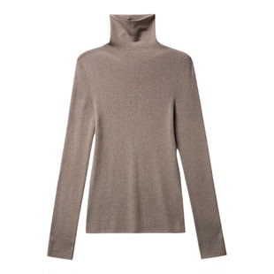 可机洗/易打理【160'S精纺丝羊绒/无缝一体/细腻显瘦】两件装针织