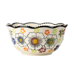 绿野仙踪陶瓷碗家用饭碗盘子菜盘餐具汤碗面碗大碗个人专用新款