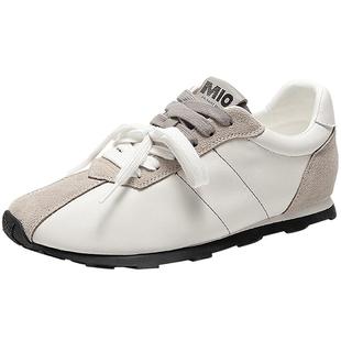 【七七酱直播间】MIO米奥老钱风阿甘鞋拼色复古德训鞋女运动鞋女