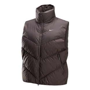 Nike耐克女子羽绒服冬季新款保暖防风绗缝连帽运动夹克IB2006-010