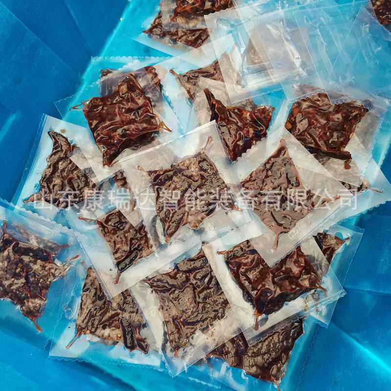 年糕自动拉伸膜包装设备水滴型鹌鹑蛋拉伸膜真空包装机牛排真空包