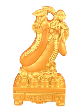 黄铜招财风水摆件客厅装饰