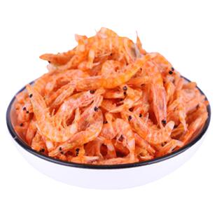 淡干无红虾皮盐宝辅宝食补磷虾钙即食特海级米海鲜干货大虾米250g