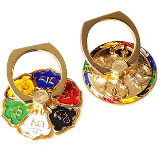 便携式支架卡环指环支架 通用平板手机支架卡扣粘贴式金属环旋转