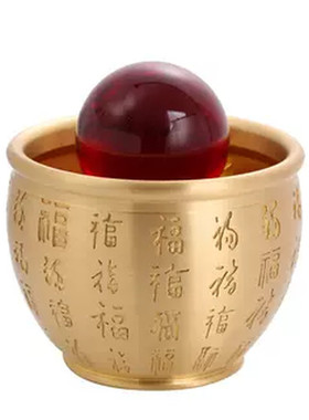 3个鸿运珠红色水晶球出厂价