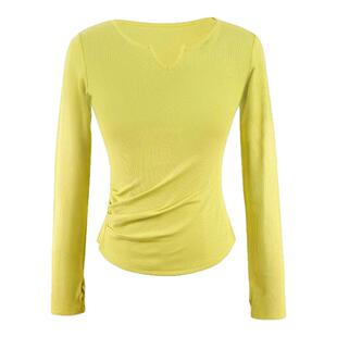 舞蹈服上衣春长袖日常可穿练功服成人芭蕾舞服女中国舞形体训练服