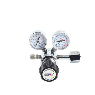 海科智创单级减压器氮气氩气氦气氢气压力表非腐蚀性气体减压阀