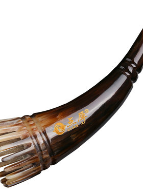天然牦牛角梳按摩洗头梳头疗梳