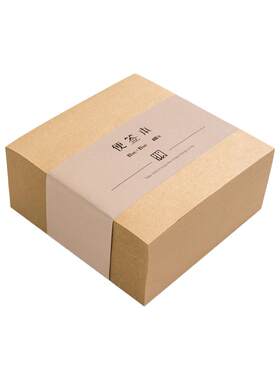 简约便利贴粘性强韩版可爱办公大号便条纸便签本学生用品文具