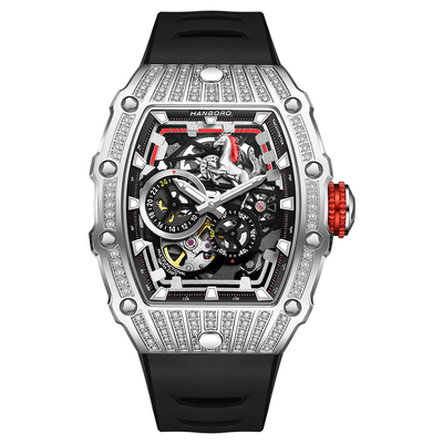 HANBORO一马当先男士机械表新款