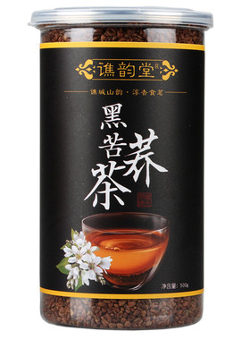 烘焙四川大凉山非特级黑苦荞茶