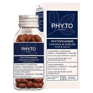 新版法国phyto发朵胶囊 增发护发健甲120粒/瓶