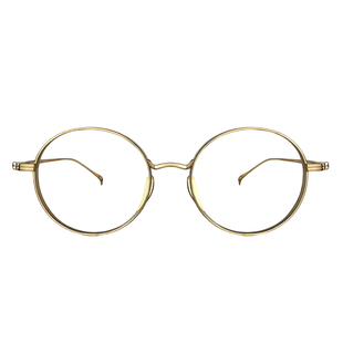 近视眼镜框女可配度数专业防蓝光复古金属细框超轻钛架近视镜框