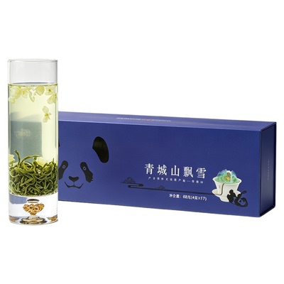 青城飘雪茉莉花茶耐泡礼盒装