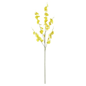 跳舞兰绢花仿真花插花束花艺摆件欧式假花家居客厅餐桌电视柜装饰