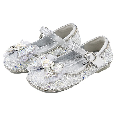 teenmix童鞋女童公主鞋2025新款亮钻水晶鞋精致优雅烫钻软底鞋子