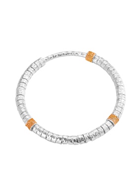 9999纯银盘缠万贯手镯女款实心闭口新中式国风描金祥云纹足银镯子