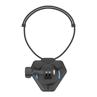 SUREWO磁吸快拆挂脖胸前固定支架适用GoPro13大疆DJI Action5pro/6/4影石insta360运动相机胸挂配件第一视角