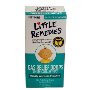 美国 little remedies新生儿缓解肠胀气肠绞痛 西甲硅油滴剂30ml