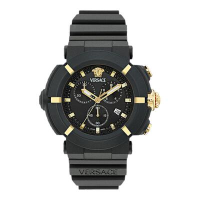 【季末优惠】VERSACE/范思哲中性REAL ACTIVE CHRONO瑞士石英腕表