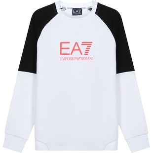 【自营】Emporio Armani Ea7男士圆领长袖卫衣运动衫6KPM41 PJANZ