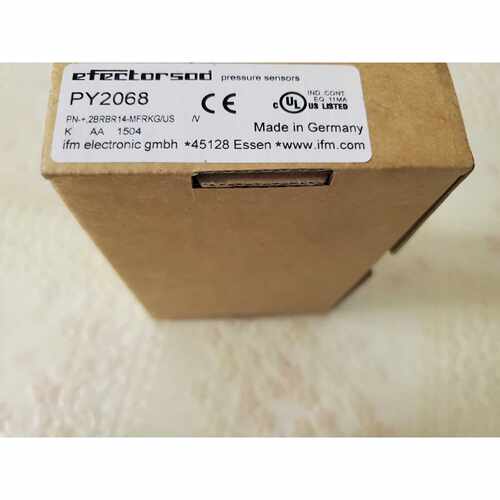 议价Ifm PY2068 易福门带显示屏压力传感器 PN-,2BRBR14-MFRKG/US