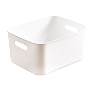 百草园收纳盒整理盒收纳筐桌面杂物长方形储物盒无盖特大号收纳框