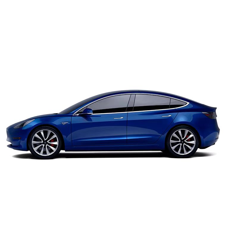 特斯拉model 3 Y 改色膜全车贴膜车衣PET液态金属银祖母石绿GT银