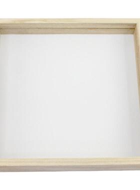亚克力画框美术材料木质展示框