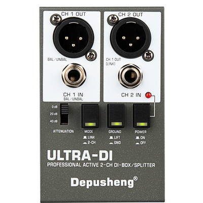 得普声有源吉他DI盒乐器录音直播