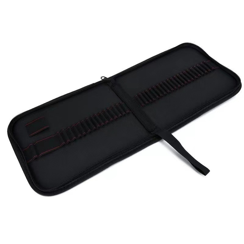 彩铅包大容量折叠收纳袋帘文具笔袋笔学生用品美术36/48/72/120