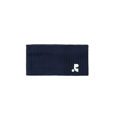 RR刺绣logo纯色针织运动发带