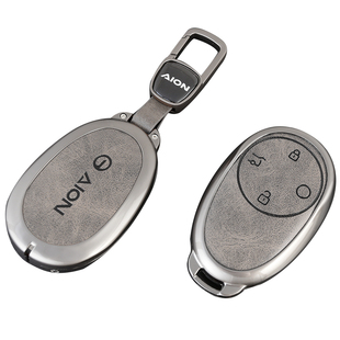 25款广汽传祺埃安aion i60钥匙套汽车专用金属壳包扣改装用品配件