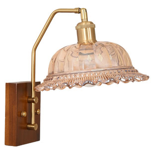 南洋风复古壁灯客厅卧室床头灯2026新款中古风法式楼梯过道墙壁灯