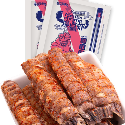 大虾干即食办公室休闲海鲜