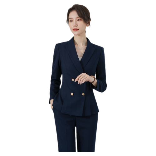 诗璐雅春秋新款时尚职业套装女高端售楼珠宝店工作服面试西服正装