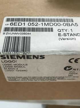 议价6ED1052-1MD00-0BA5 LOGO! 12/24RC CPU逻辑模块6ED10521MD00