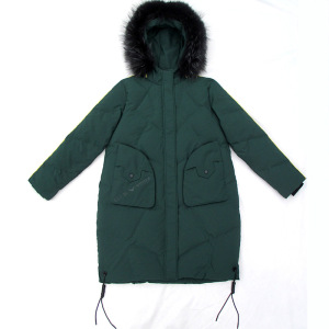 特大码胖mm宽松显瘦外套羽绒服