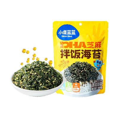 小鹿蓝蓝DHA芝麻拌饭海苔