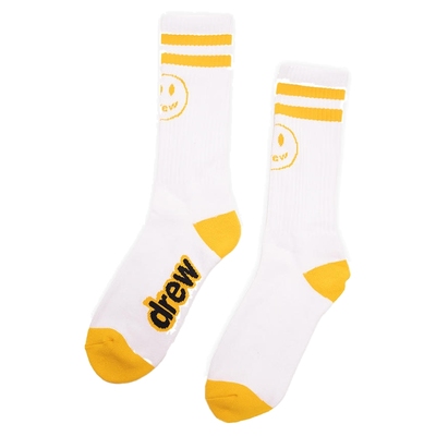 mascot条纹笑脸袜子2双装