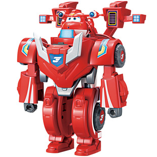 超级飞侠玩具乐迪超级装备大号载具变形机器人机甲汽车金刚儿童