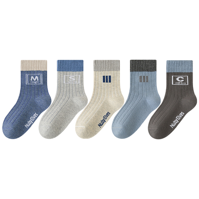 儿童袜子男童纯棉a类2025新款