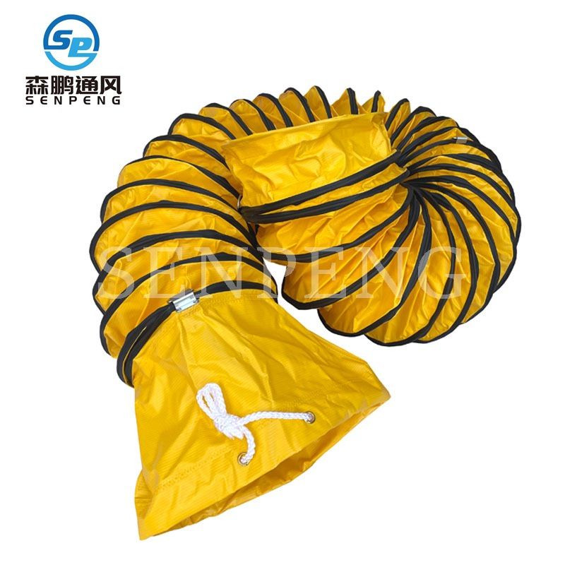 黄色闪电发货PVC阻燃防水耐磨软管管排风伸缩耐酸碱通风