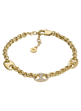 【自营】Armani阿玛尼猪鼻子系列手链女金色小巧精致送女友礼物