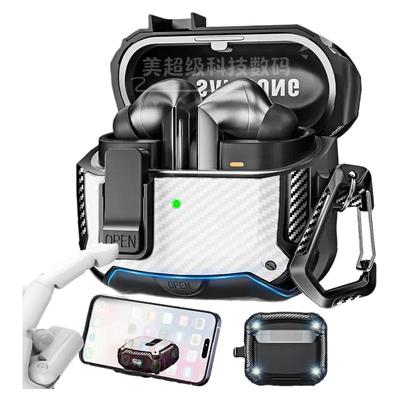 锁扣buds3保护壳可磁吸可做支架